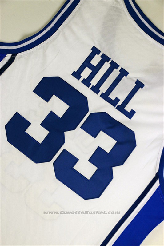 Maglia NCAA Duke Blue Devils Grant Hill #33 Bianco